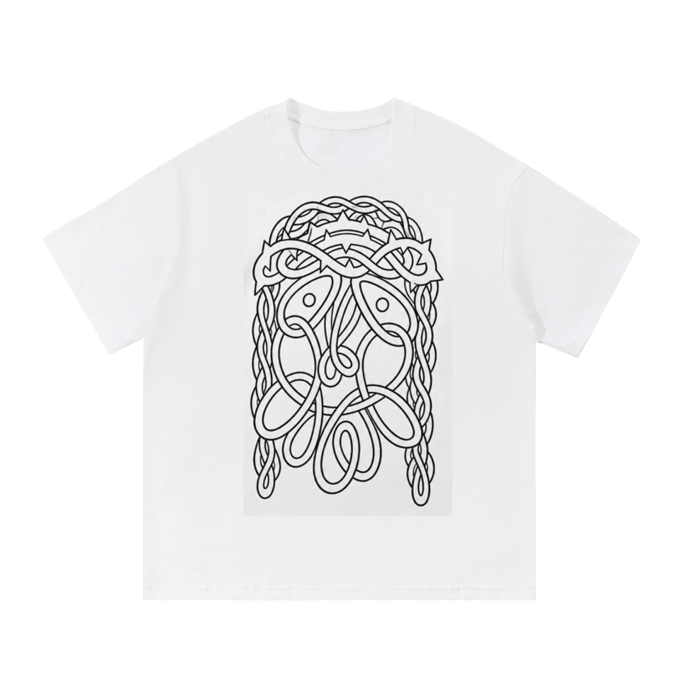Share Hope and Spread Love, White Essential Cotton T-Shirt